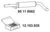 EBERSP?CHER 95 11 8562 Front Silencer